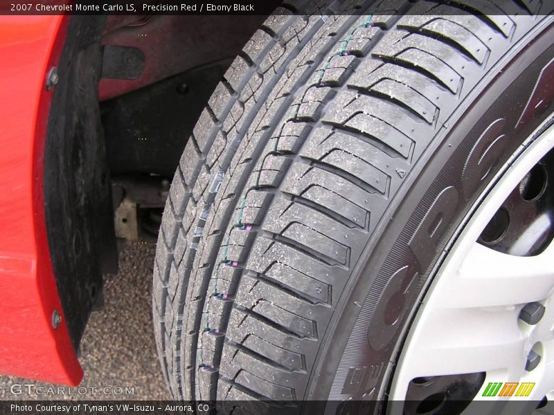 Precision Red / Ebony Black 2007 Chevrolet Monte Carlo LS