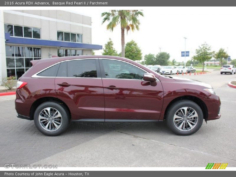 Basque Red Pearl II / Parchment 2016 Acura RDX Advance