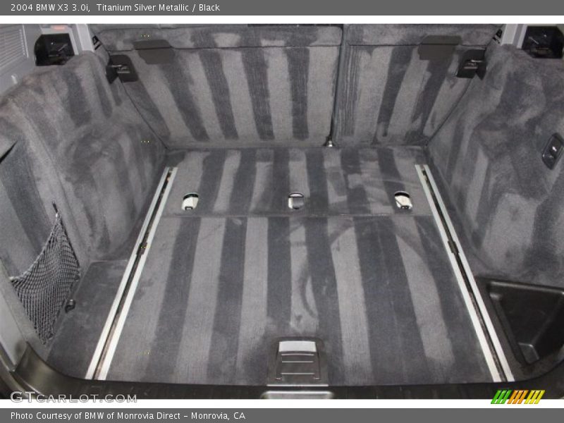 Titanium Silver Metallic / Black 2004 BMW X3 3.0i
