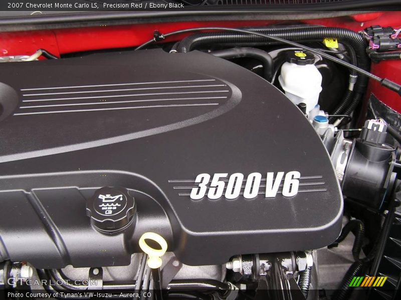 Precision Red / Ebony Black 2007 Chevrolet Monte Carlo LS