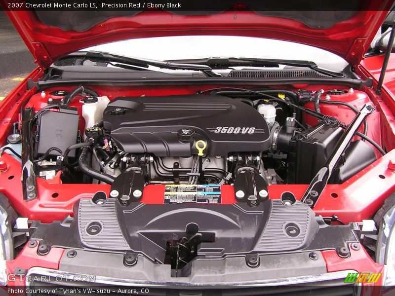 Precision Red / Ebony Black 2007 Chevrolet Monte Carlo LS