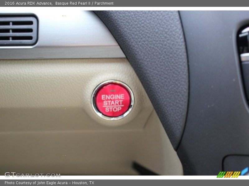 Basque Red Pearl II / Parchment 2016 Acura RDX Advance