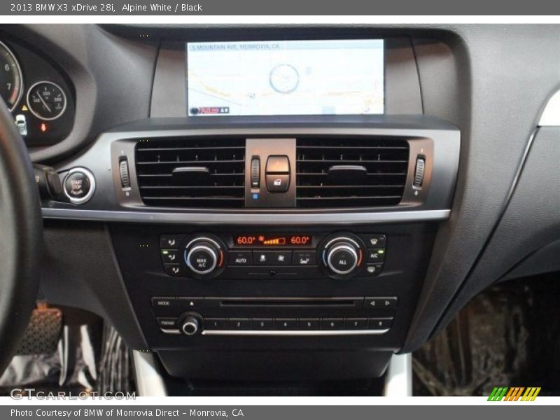 Alpine White / Black 2013 BMW X3 xDrive 28i