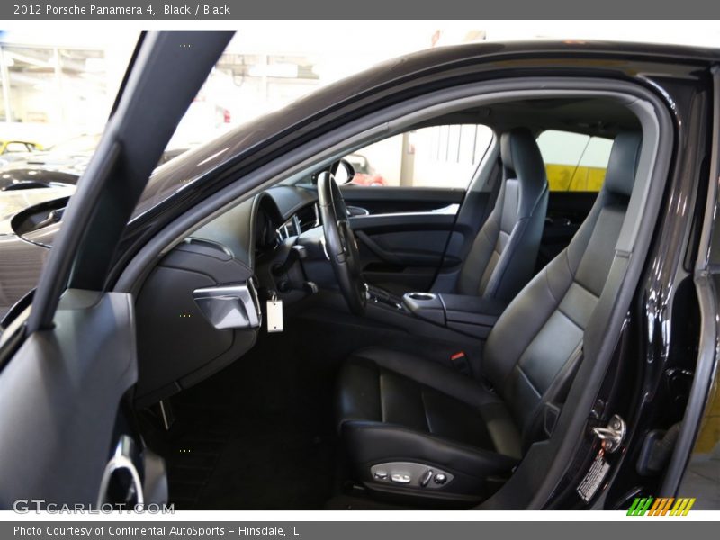Black / Black 2012 Porsche Panamera 4