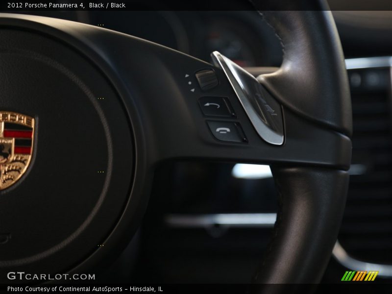 Black / Black 2012 Porsche Panamera 4