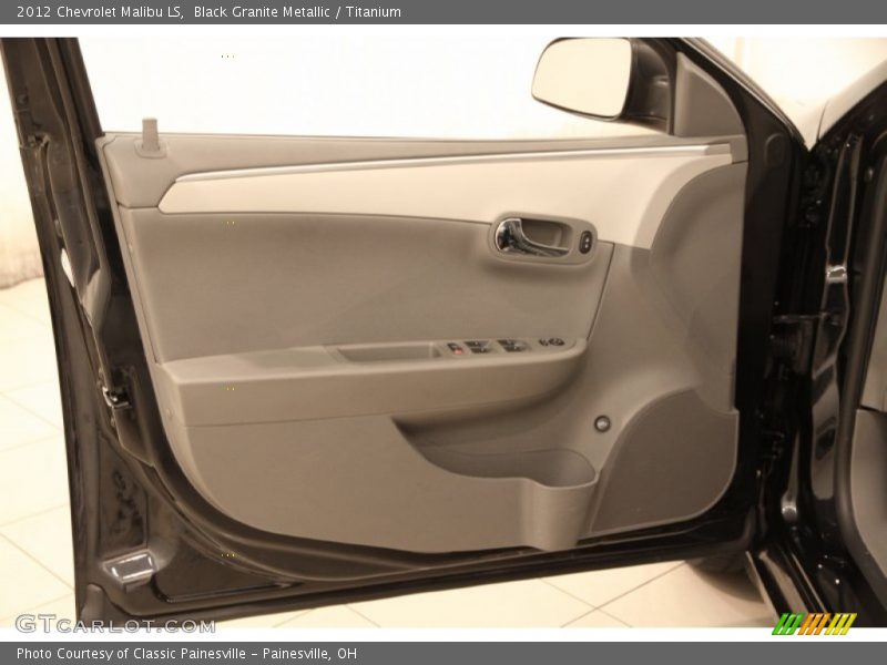 Black Granite Metallic / Titanium 2012 Chevrolet Malibu LS
