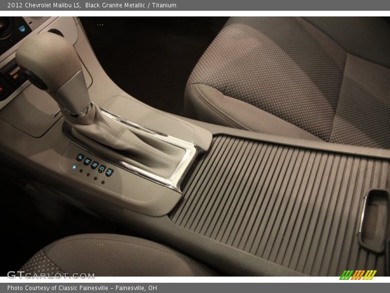 Black Granite Metallic / Titanium 2012 Chevrolet Malibu LS