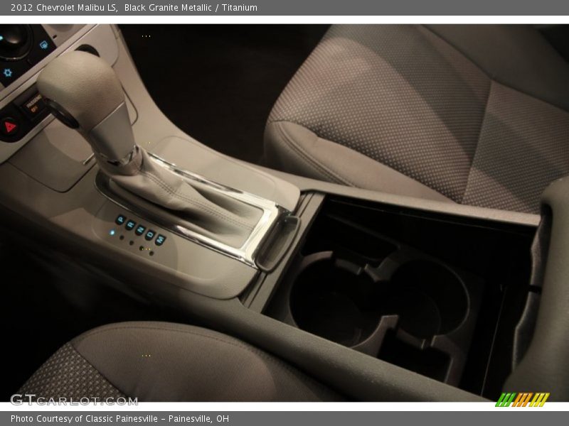 Black Granite Metallic / Titanium 2012 Chevrolet Malibu LS