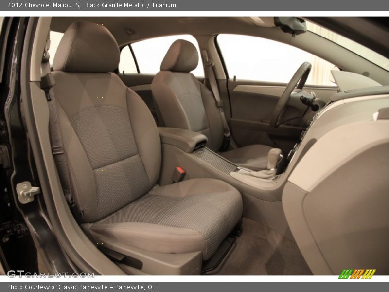 Black Granite Metallic / Titanium 2012 Chevrolet Malibu LS