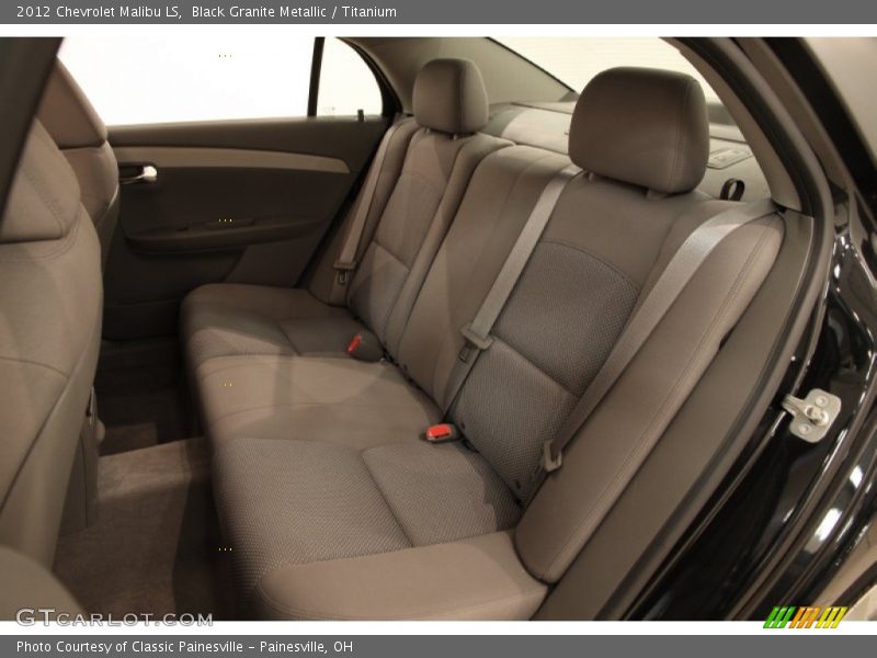 Black Granite Metallic / Titanium 2012 Chevrolet Malibu LS