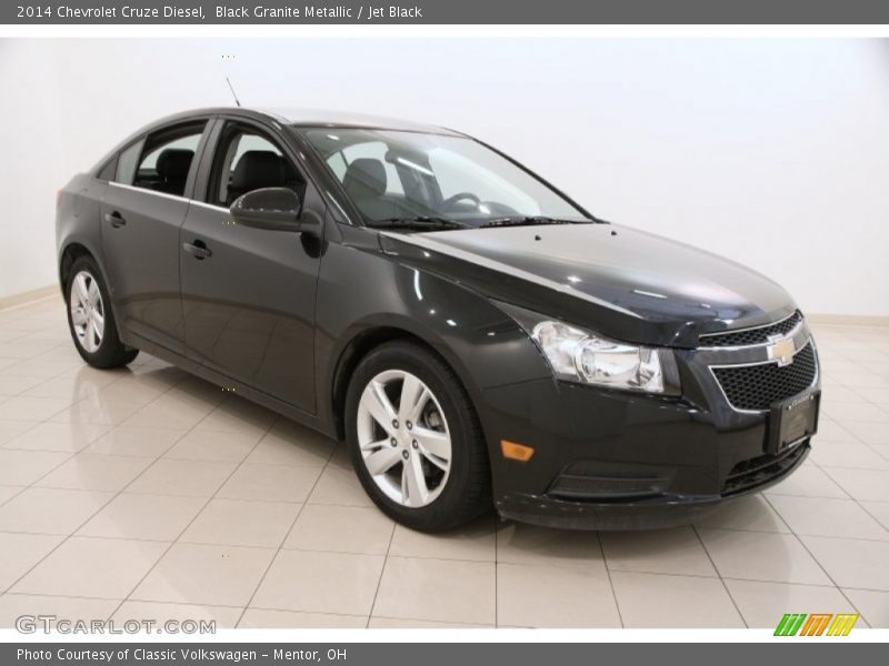 Black Granite Metallic / Jet Black 2014 Chevrolet Cruze Diesel