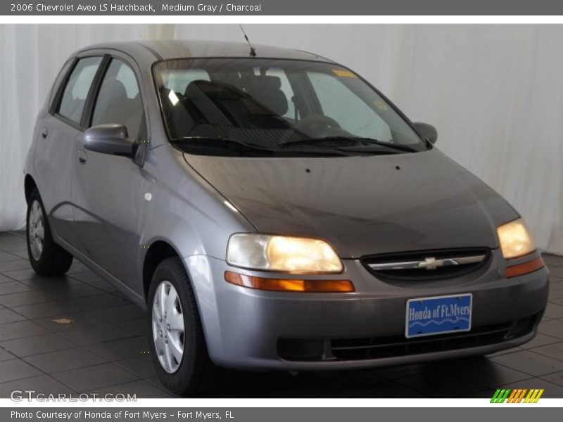 Medium Gray / Charcoal 2006 Chevrolet Aveo LS Hatchback