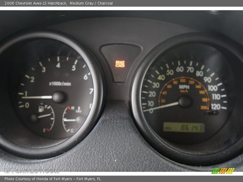 Medium Gray / Charcoal 2006 Chevrolet Aveo LS Hatchback
