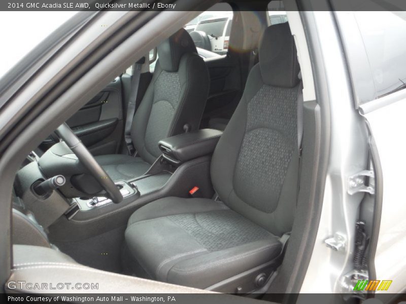 Quicksilver Metallic / Ebony 2014 GMC Acadia SLE AWD