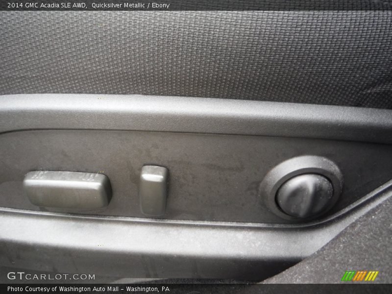 Quicksilver Metallic / Ebony 2014 GMC Acadia SLE AWD