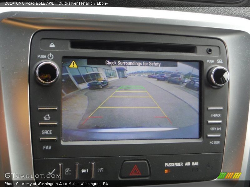 Quicksilver Metallic / Ebony 2014 GMC Acadia SLE AWD