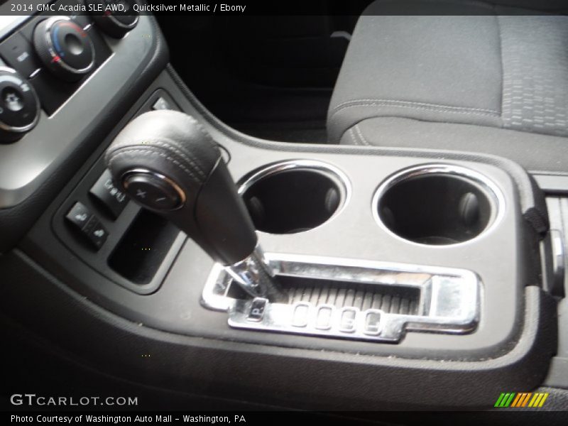 Quicksilver Metallic / Ebony 2014 GMC Acadia SLE AWD