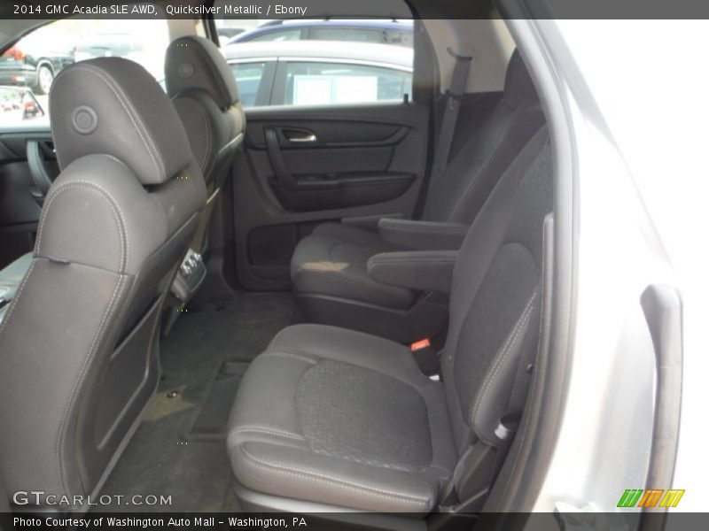 Quicksilver Metallic / Ebony 2014 GMC Acadia SLE AWD