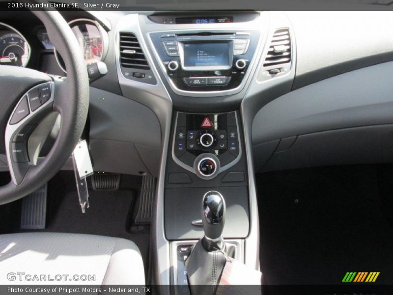 Silver / Gray 2016 Hyundai Elantra SE