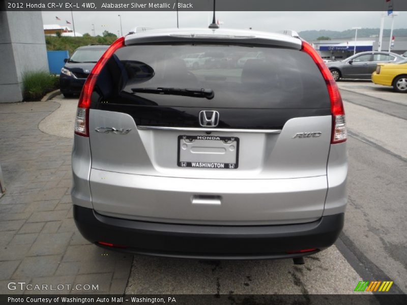 Alabaster Silver Metallic / Black 2012 Honda CR-V EX-L 4WD