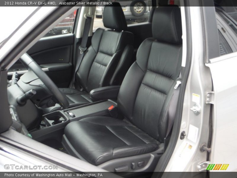 Alabaster Silver Metallic / Black 2012 Honda CR-V EX-L 4WD