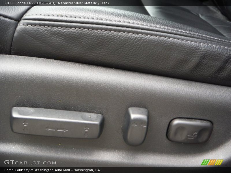 Alabaster Silver Metallic / Black 2012 Honda CR-V EX-L 4WD
