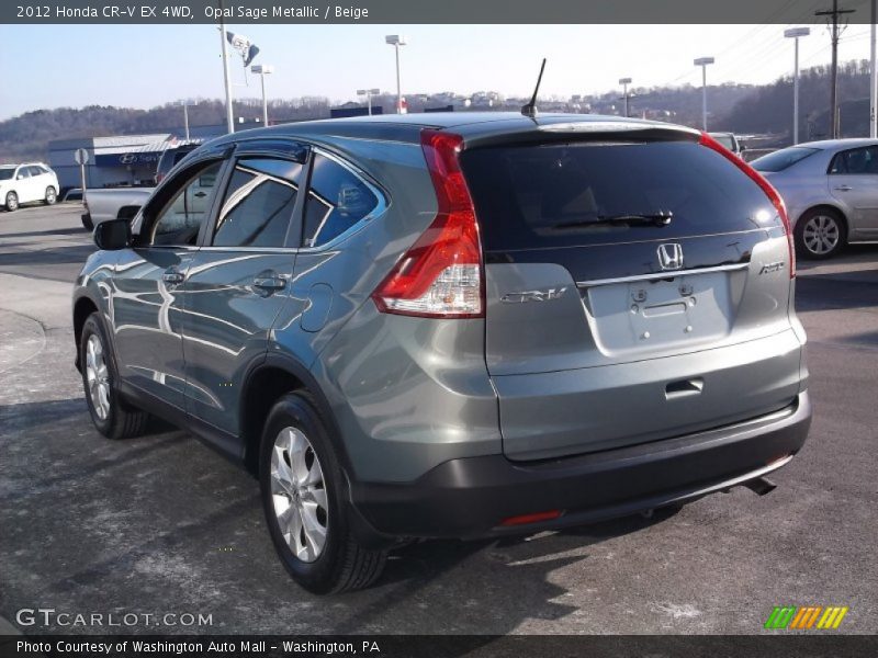 Opal Sage Metallic / Beige 2012 Honda CR-V EX 4WD