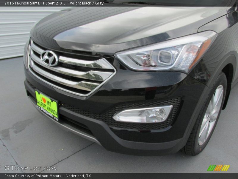 Twilight Black / Gray 2016 Hyundai Santa Fe Sport 2.0T