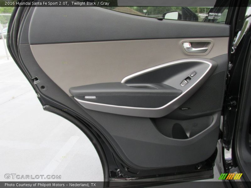 Twilight Black / Gray 2016 Hyundai Santa Fe Sport 2.0T