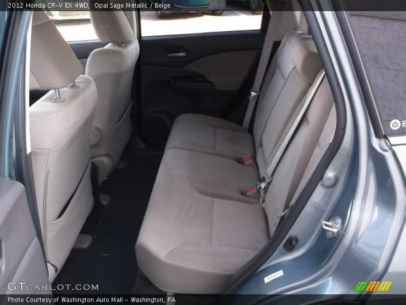 Opal Sage Metallic / Beige 2012 Honda CR-V EX 4WD