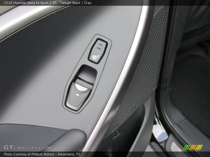 Twilight Black / Gray 2016 Hyundai Santa Fe Sport 2.0T