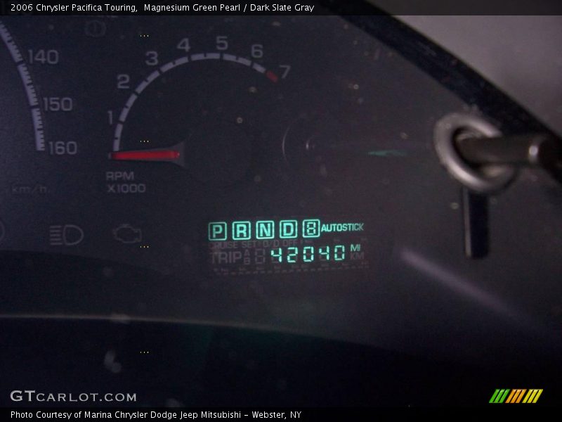Magnesium Green Pearl / Dark Slate Gray 2006 Chrysler Pacifica Touring