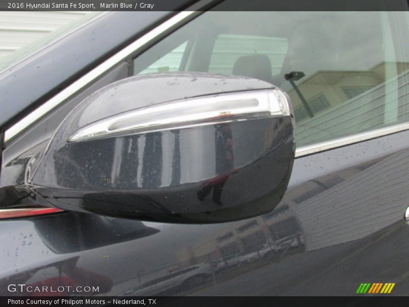 Marlin Blue / Gray 2016 Hyundai Santa Fe Sport