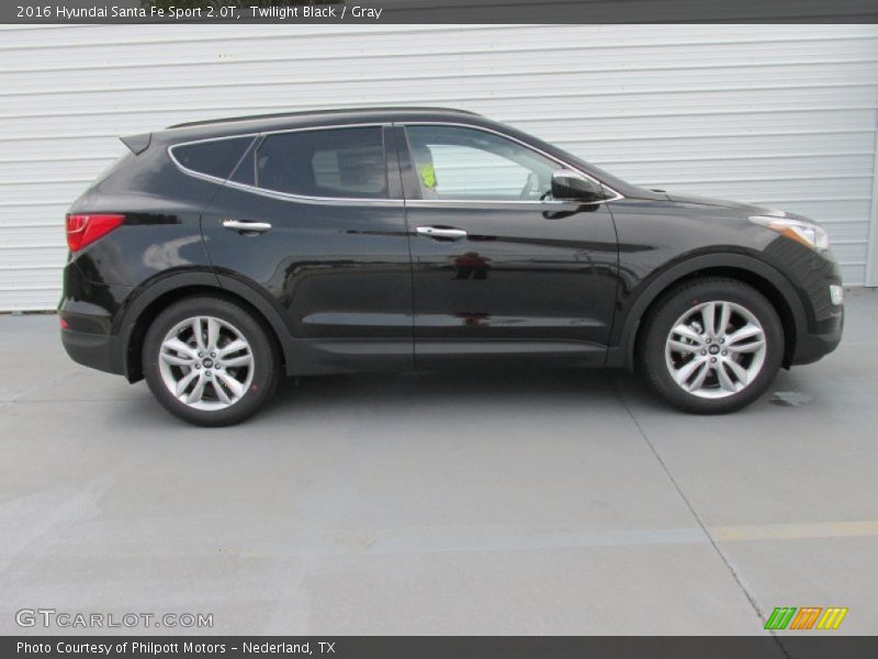 Twilight Black / Gray 2016 Hyundai Santa Fe Sport 2.0T