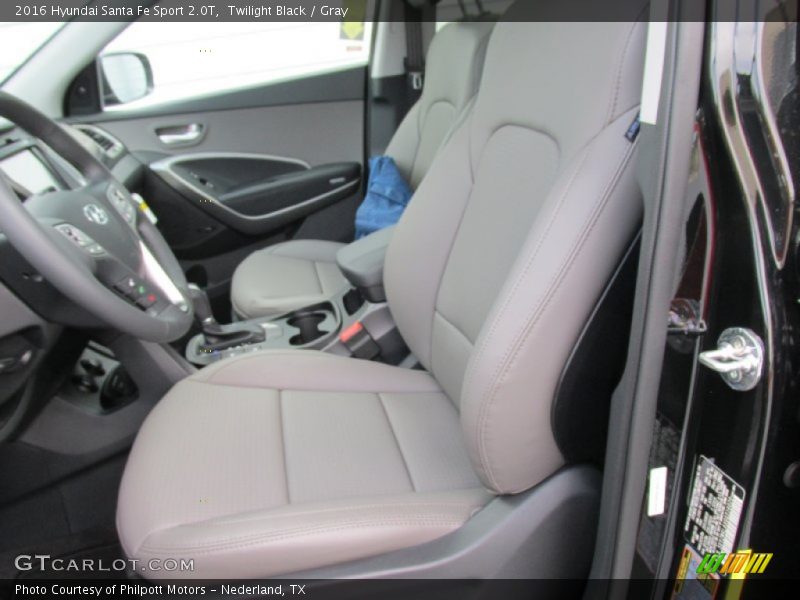 Twilight Black / Gray 2016 Hyundai Santa Fe Sport 2.0T