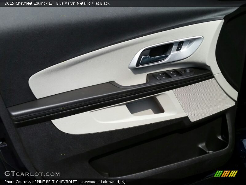 Blue Velvet Metallic / Jet Black 2015 Chevrolet Equinox LS