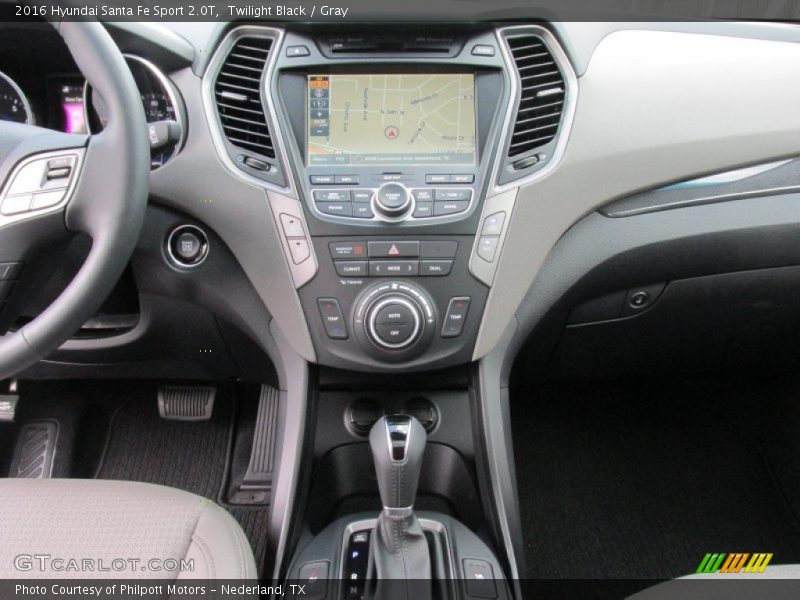 Twilight Black / Gray 2016 Hyundai Santa Fe Sport 2.0T