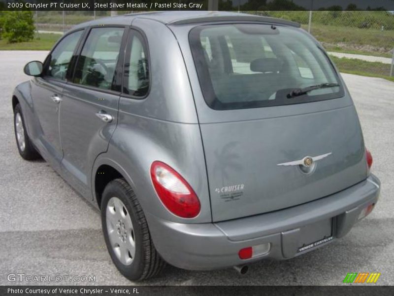 Steel Silver Metallic / Pastel Slate Gray 2009 Chrysler PT Cruiser LX
