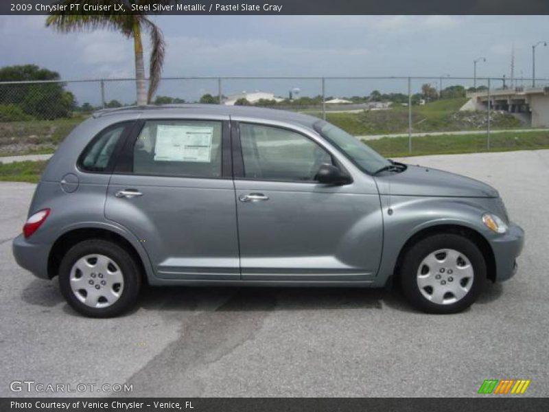 Steel Silver Metallic / Pastel Slate Gray 2009 Chrysler PT Cruiser LX