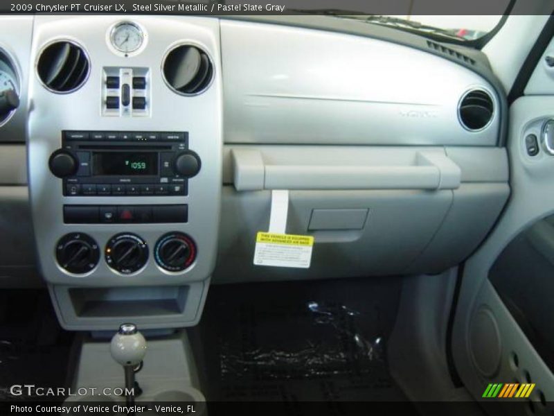 Steel Silver Metallic / Pastel Slate Gray 2009 Chrysler PT Cruiser LX