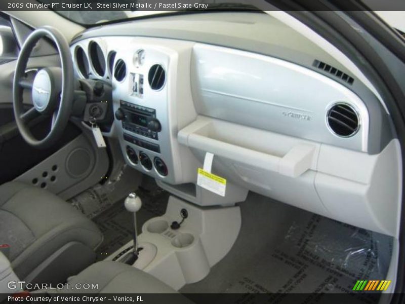 Steel Silver Metallic / Pastel Slate Gray 2009 Chrysler PT Cruiser LX