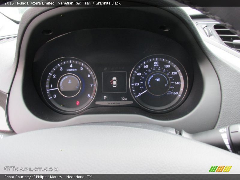 Venetian Red Pearl / Graphite Black 2015 Hyundai Azera Limited