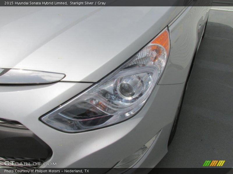 Starlight Silver / Gray 2015 Hyundai Sonata Hybrid Limited