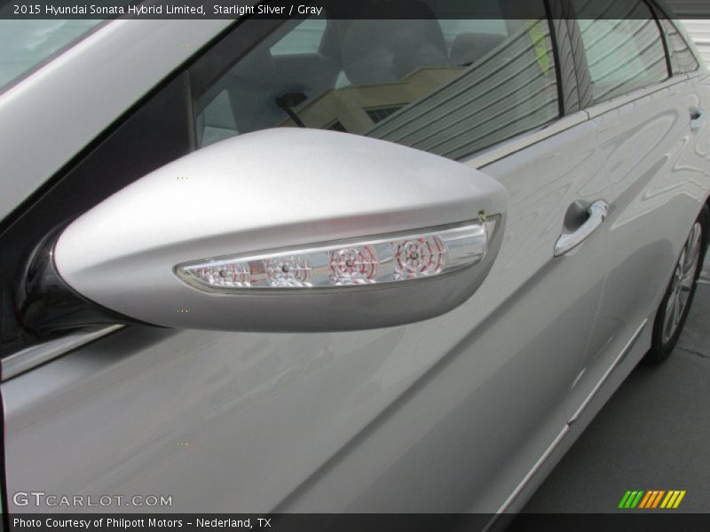Starlight Silver / Gray 2015 Hyundai Sonata Hybrid Limited