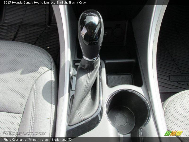 Starlight Silver / Gray 2015 Hyundai Sonata Hybrid Limited
