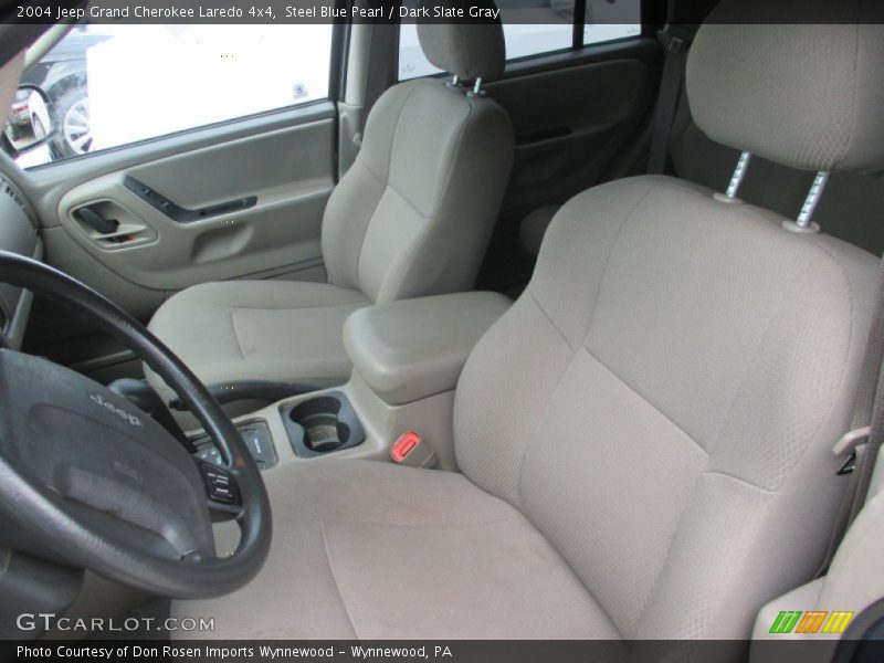 Steel Blue Pearl / Dark Slate Gray 2004 Jeep Grand Cherokee Laredo 4x4