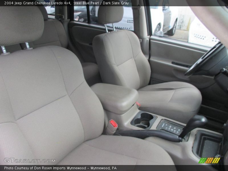 Steel Blue Pearl / Dark Slate Gray 2004 Jeep Grand Cherokee Laredo 4x4
