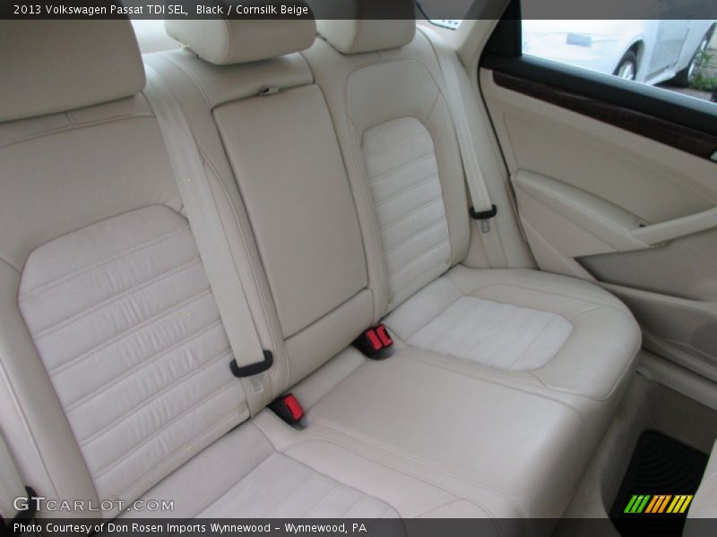 Black / Cornsilk Beige 2013 Volkswagen Passat TDI SEL