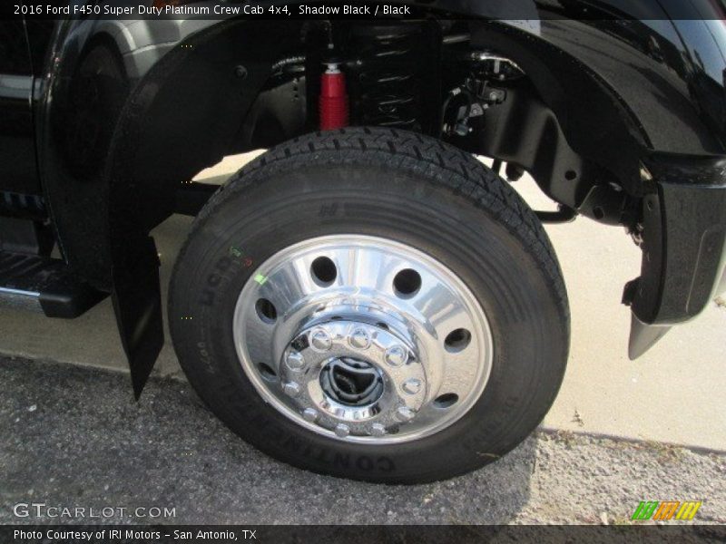Shadow Black / Black 2016 Ford F450 Super Duty Platinum Crew Cab 4x4