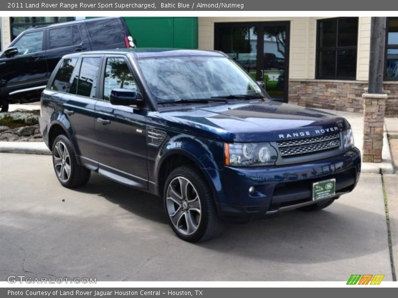 Baltic Blue / Almond/Nutmeg 2011 Land Rover Range Rover Sport Supercharged